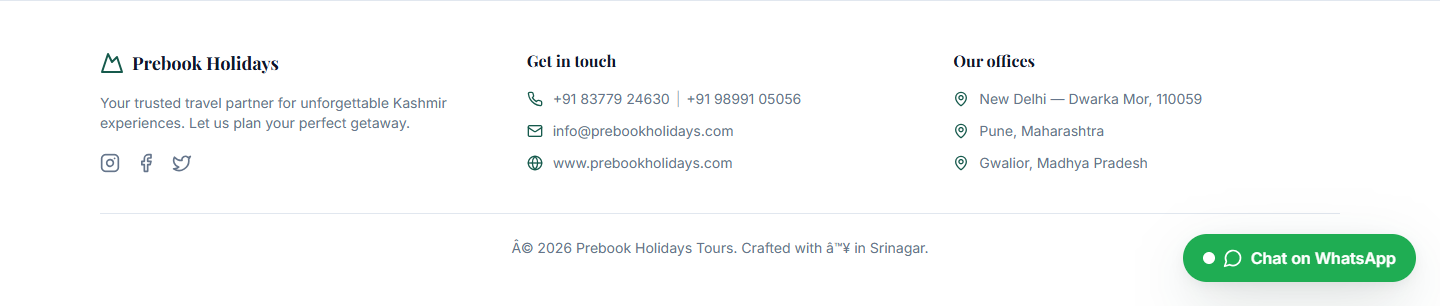 Footer Preview
